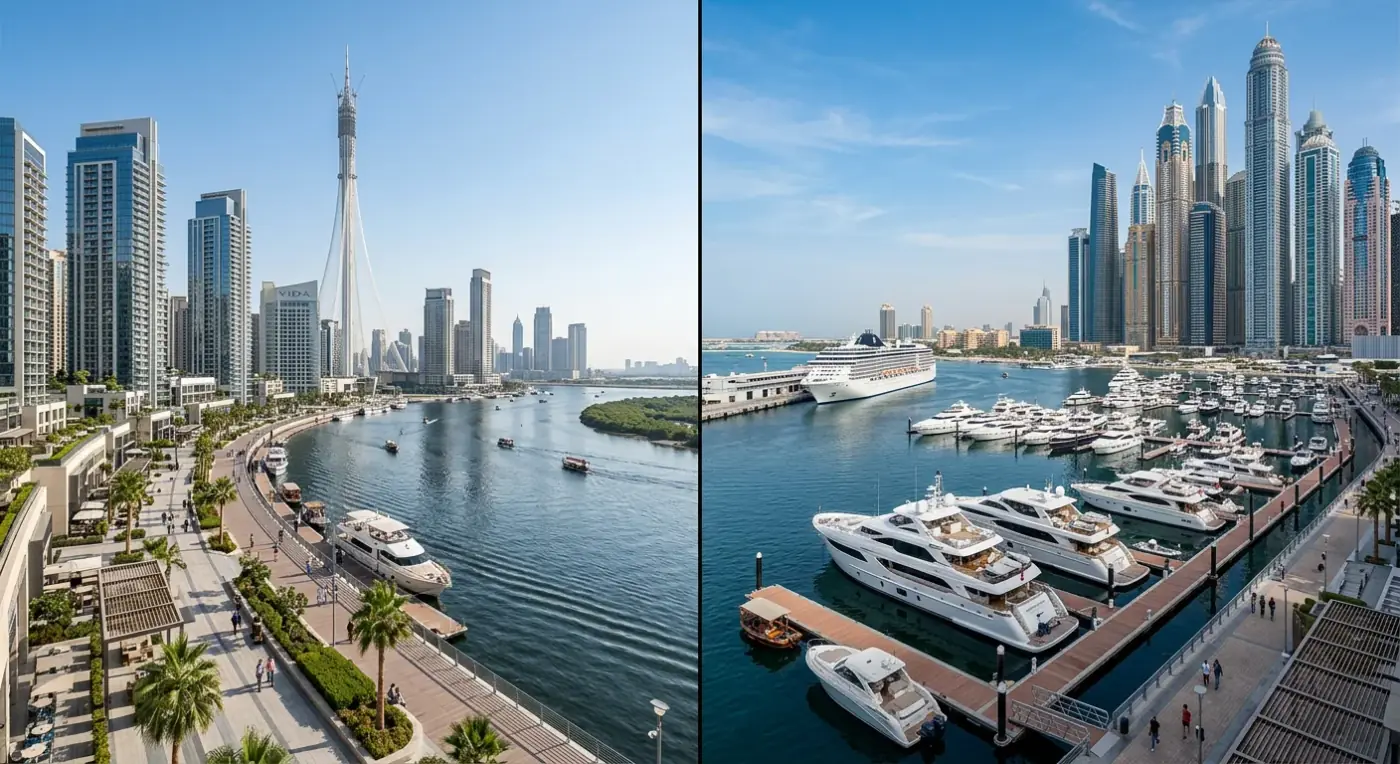 Dubai Creek Harbour vs Dubai Harbour
