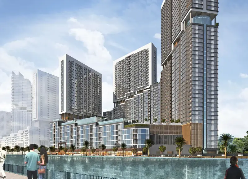 The Crest off-plan property in Sobha Hartland